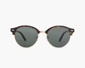 Aviator Full Frame Green Sunglasses